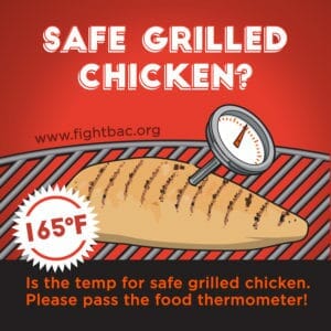 Chicken Grilling Graphic