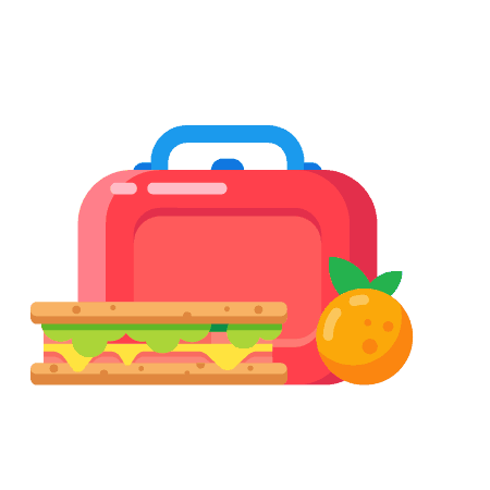 clip art of a lunchbox