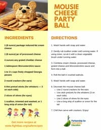 Thumbnail of Mousie Cheese Party Ball recipe