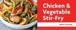 Chicken and Vegetable Stir Fry Recipe