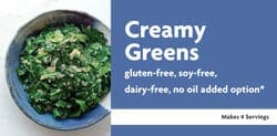 Creamy Greens Recipe