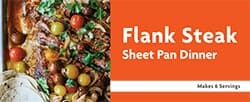 Flank Steak Sheet Pan Dinner Recipe