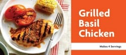 Grilled Basil Chicken Recipe
