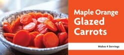 Maple Orange Glazed Carrots Thumbnail