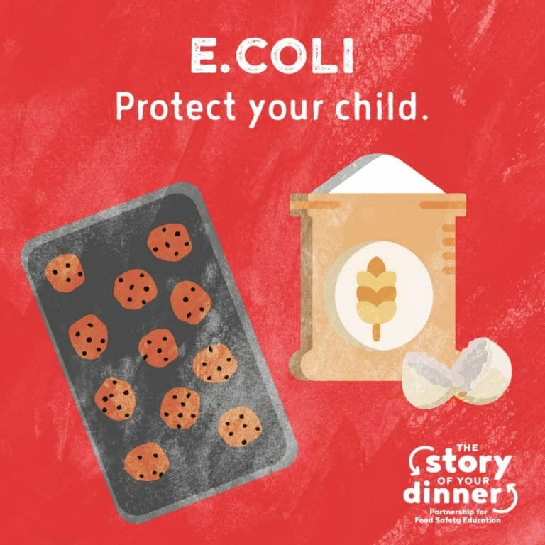 Story of Your Dinner e coli social media image