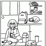 Food Safety Mistakes coloring page