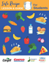 Safe Recipe Lesson Plan for Students Cover Image