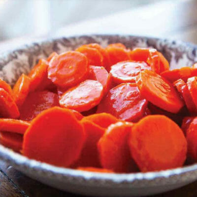 Maple Glazed Orange Carrots