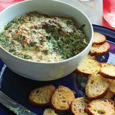 Spinach Bacon and Onion Dip