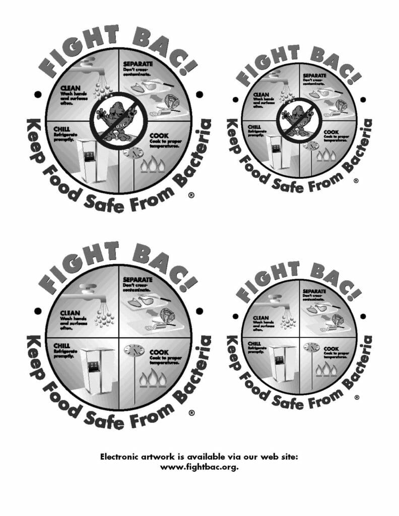 Fightbac black and white bac logos